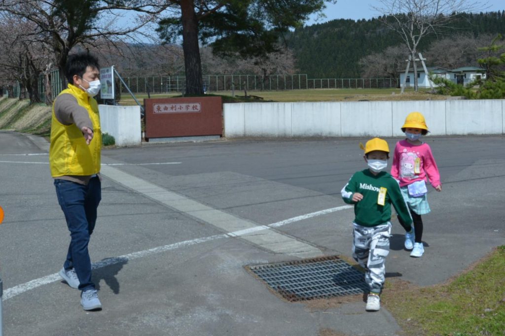 写真：交通安全教室と自転車教室の様子2