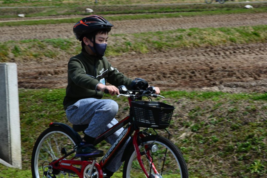 写真：交通安全教室と自転車教室の様子8