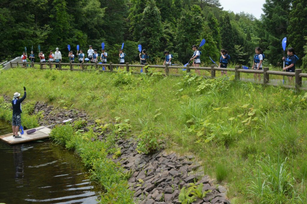 写真：５年生自然教室の様子9