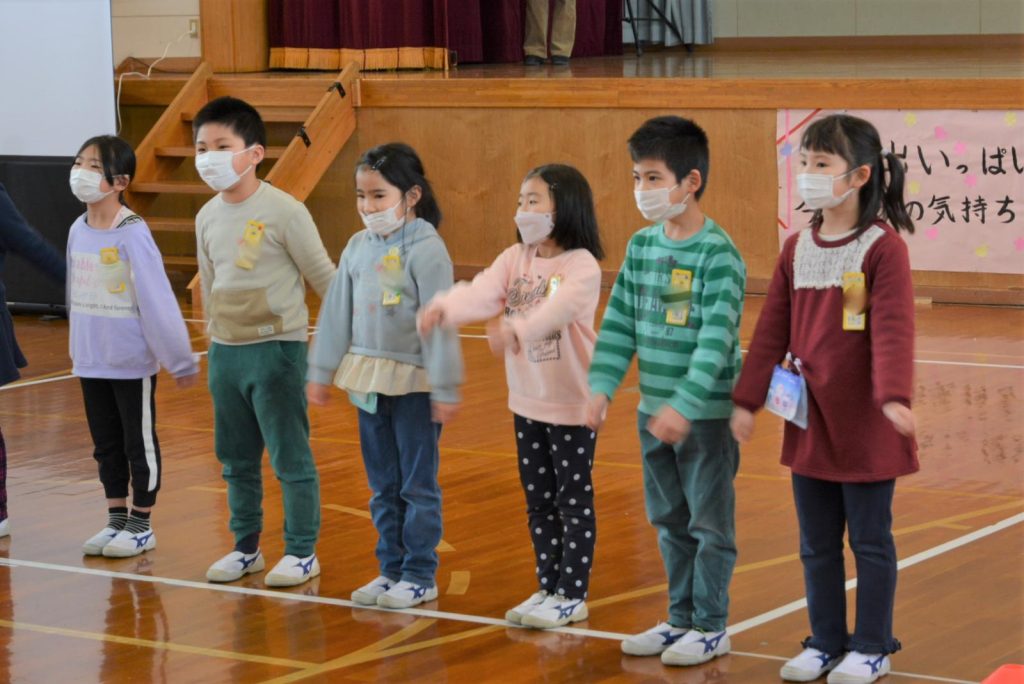 写真：1年生の学年発表の様子2