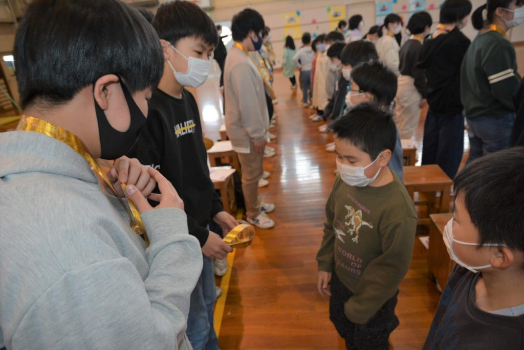 写真：2年生の学年発表の様子6