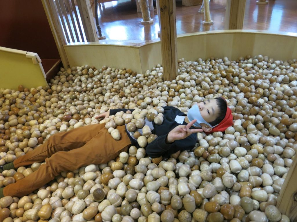 写真：木のおもちゃ美術館での児童の様子5