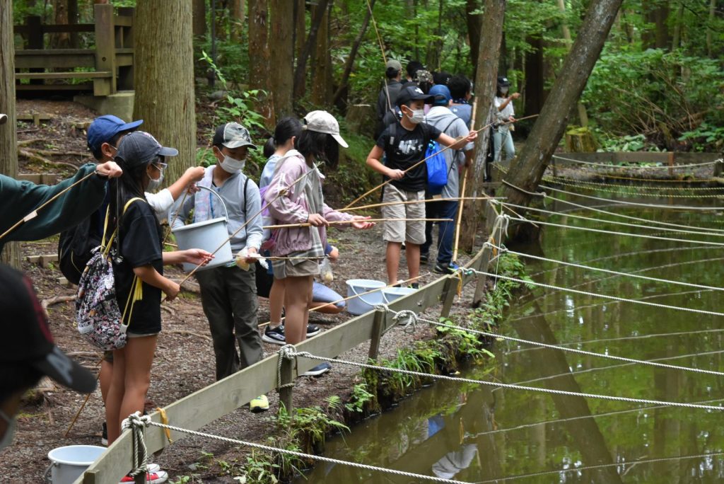 写真：５年生自然教室の様子7