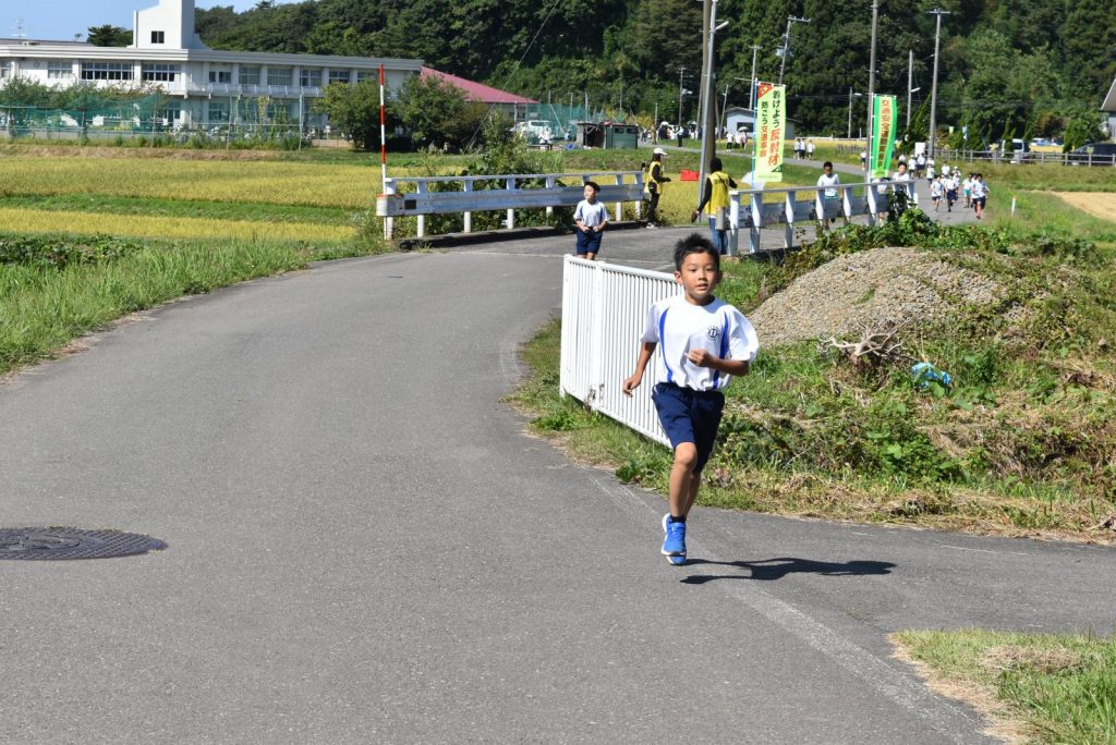 写真：ミニマラソン大会の様子2