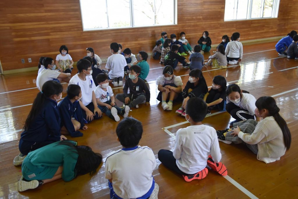 写真：ようこそ１年生集会の様子3