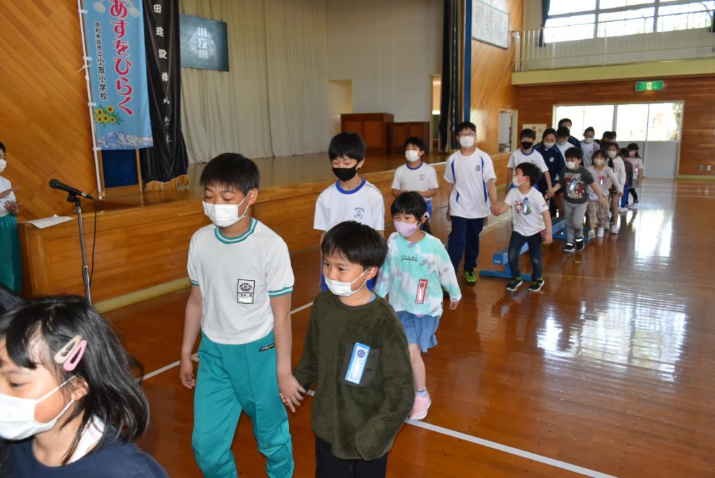 写真：ようこそ１年生集会の様子4