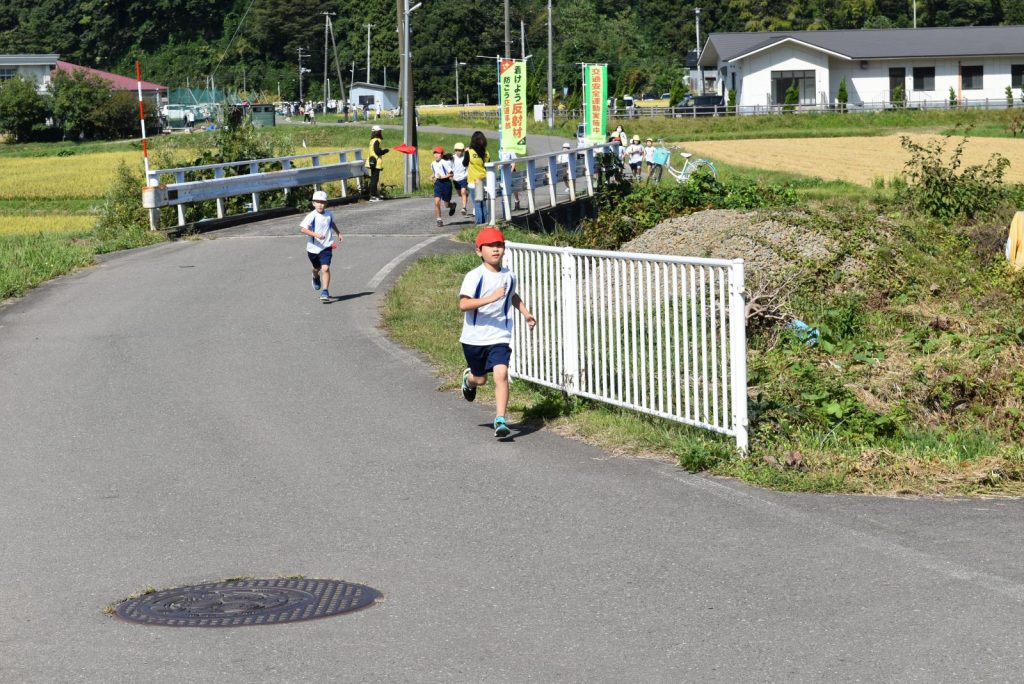 写真：ミニマラソン大会の様子6