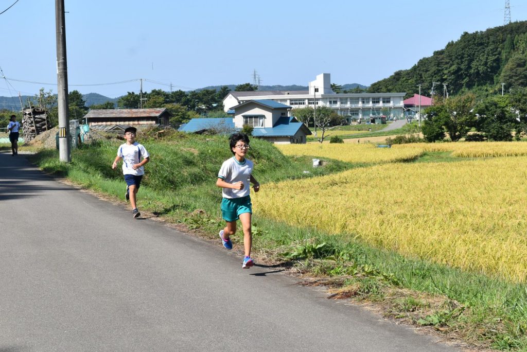 写真：ミニマラソン大会の様子4